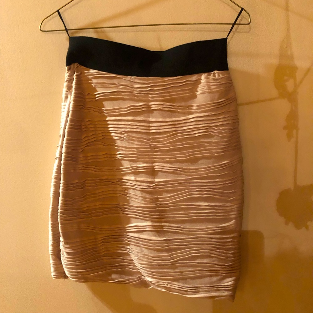 2 for 25$ Pale pink mini skirt pencil skirt bodycon H&M balletcore coquette sz 6